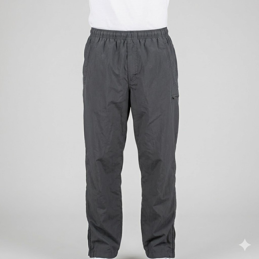 Weatherproof Puffer Pants Men's Elastic Waist Grey Medium‎